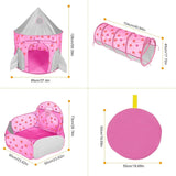 3-in-1 Kids Play Tent Ball Pit Set Toys & Games - Tophatter Daily Deals