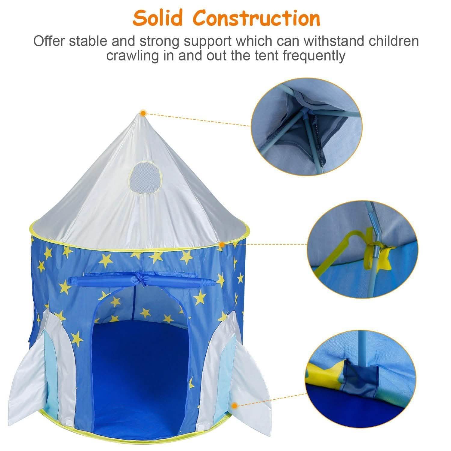 3-in-1 Kids Play Tent Ball Pit Set Toys & Games - Tophatter Daily Deals