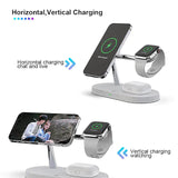 3-in-1 Magnetic Wireless Charger Charging Station - Tophatter Daily Deals