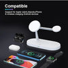 3-in-1 Magnetic Wireless Charger Charging Station - Tophatter Daily Deals