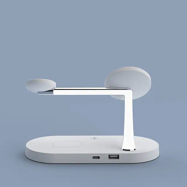 3-in-1 Magnetic Wireless Charger Charging Station - Tophatter Daily Deals