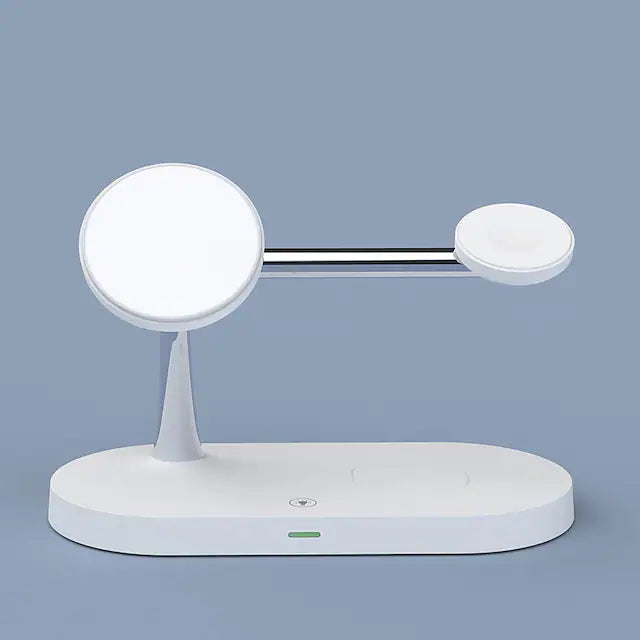 3-in-1 Magnetic Wireless Charger Charging Station - Tophatter Daily Deals