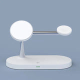 3-in-1 Magnetic Wireless Charger Charging Station - Tophatter Daily Deals