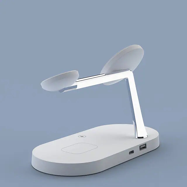 3-in-1 Magnetic Wireless Charger Charging Station - Tophatter Daily Deals