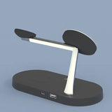 3-in-1 Magnetic Wireless Charger Charging Station - Tophatter Daily Deals