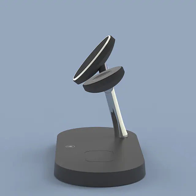 3-in-1 Magnetic Wireless Charger Charging Station - Tophatter Daily Deals