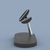 3-in-1 Magnetic Wireless Charger Charging Station - Tophatter Daily Deals
