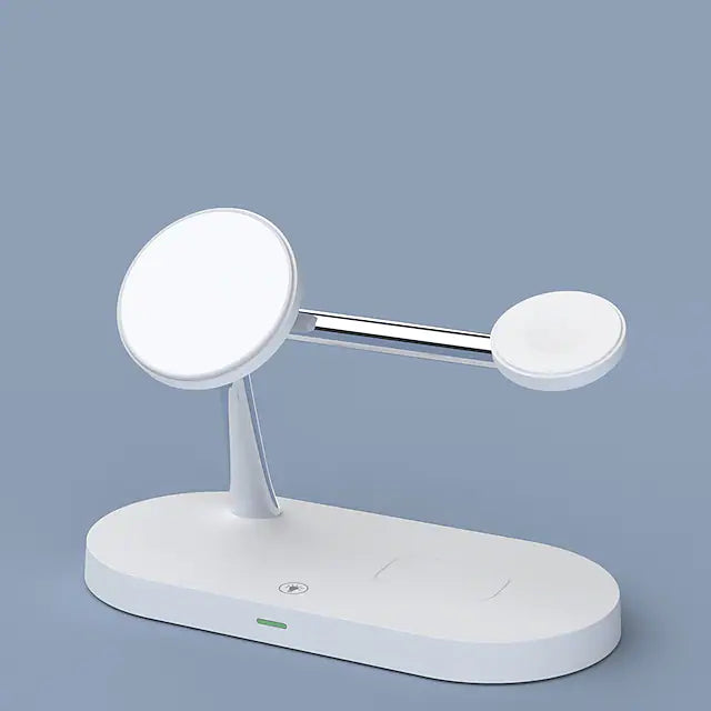 3-in-1 Magnetic Wireless Charger Charging Station - Tophatter Daily Deals
