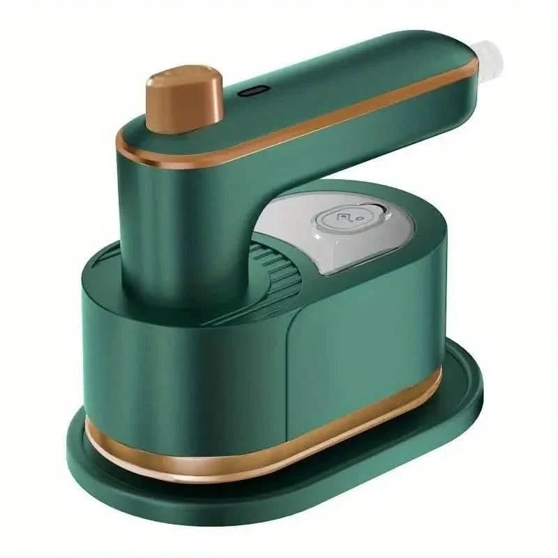 3-in-1 Mini Steam Iron Green Household Appliances - Tophatter Daily Deals