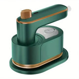 3-in-1 Mini Steam Iron Green Household Appliances - Tophatter Daily Deals