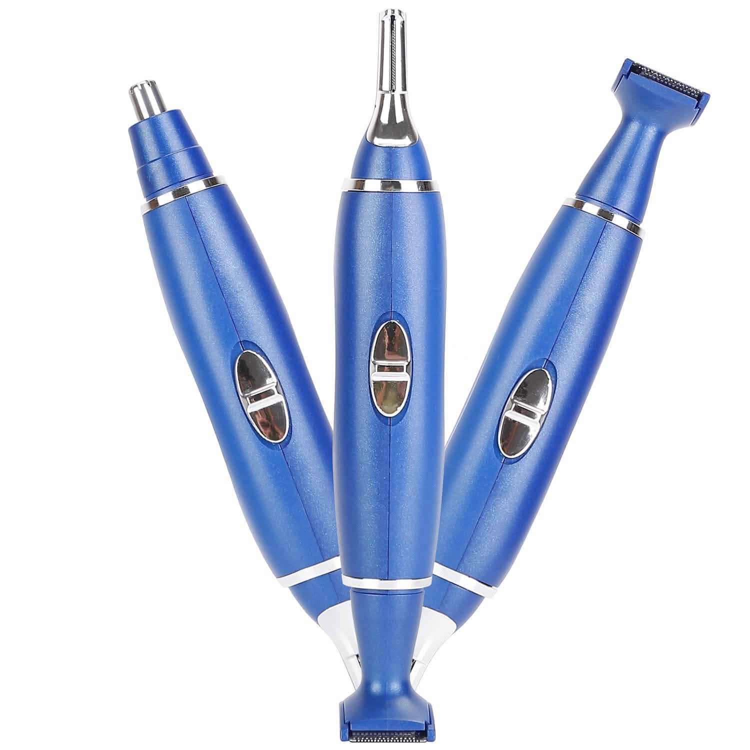 3-in-1 Nose Hair Eyebrow Beard Trimmer Men's Grooming - Tophatter Daily Deals