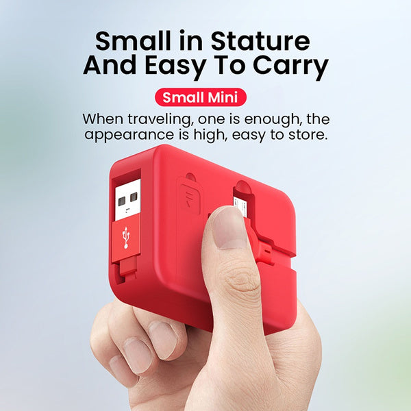 3-in-1 Portable Retractable Charging Cable Charging Cable - Tophatter Daily Deals