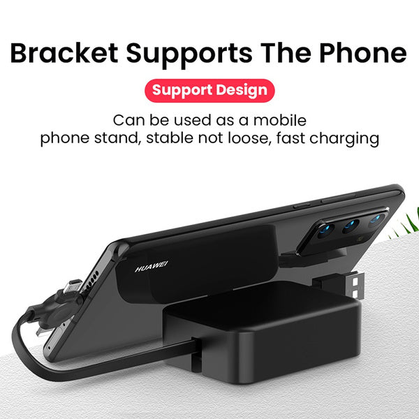 3-in-1 Portable Retractable Charging Cable Charging Cable - Tophatter Daily Deals
