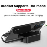 3-in-1 Portable Retractable Charging Cable Charging Cable - Tophatter Daily Deals