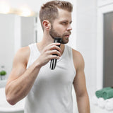 3-in-1 Rechargeable Hair Clipper Cordless Hair Trimmer Shaver Men's Grooming - Tophatter Daily Deals