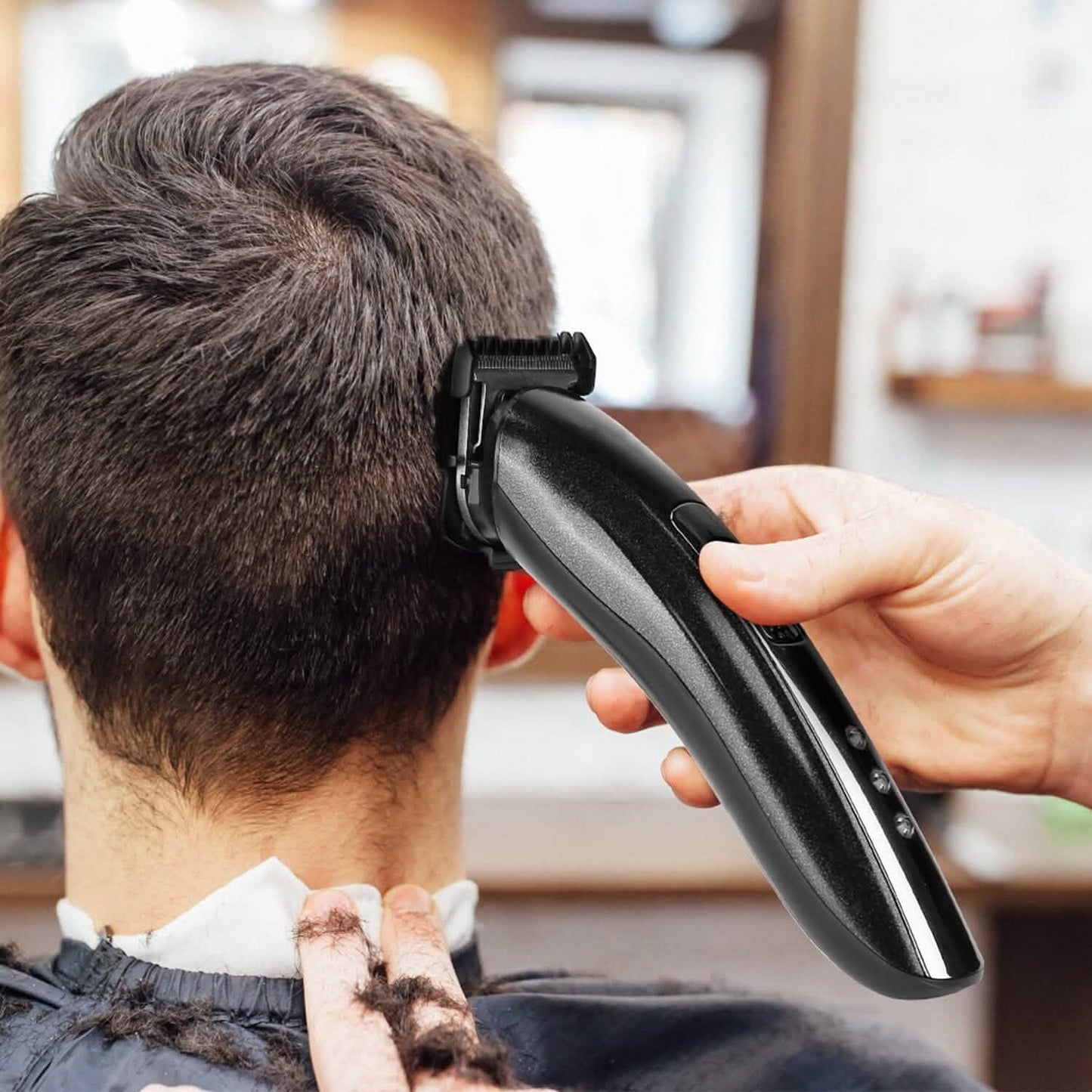 3-in-1 Rechargeable Hair Clipper Cordless Hair Trimmer Shaver Men's Grooming - Tophatter Daily Deals