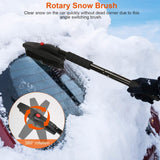 3-in-1 Snow Shovel Kit Brush Ice Scraper Automotive - Tophatter Daily Deals