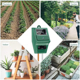 3-in-1 Soil Moisture/Light/pH Tester Garden & Patio - Tophatter Daily Deals