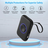 3-in-1 Wireless Charger Portable Magnetic Power Bank Mobile Accessories - Tophatter Daily Deals