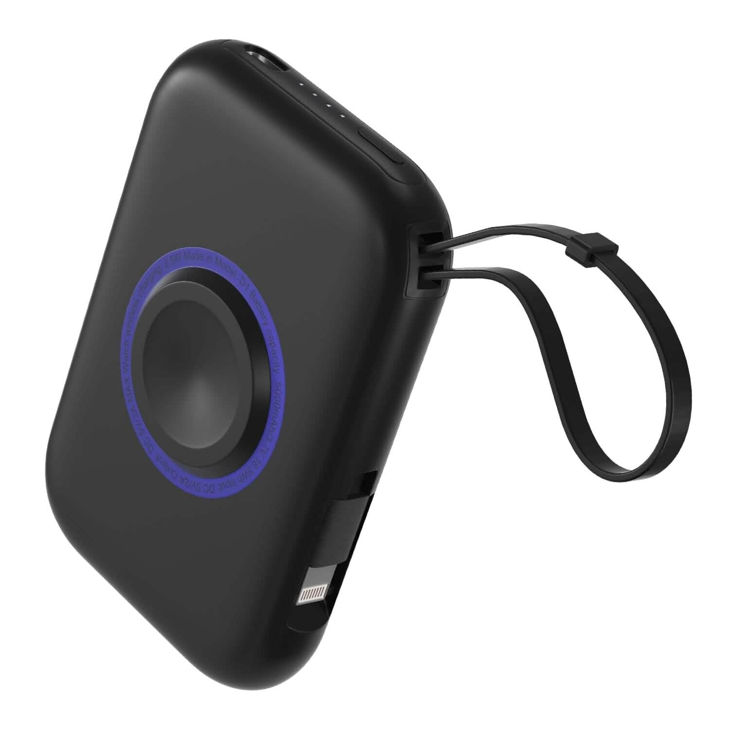 3-in-1 Wireless Charger Portable Magnetic Power Bank Mobile Accessories - Tophatter Daily Deals
