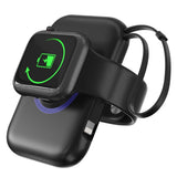 3-in-1 Wireless Charger Portable Magnetic Power Bank Mobile Accessories - Tophatter Daily Deals