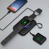3-in-1 Wireless Charger Portable Magnetic Power Bank Mobile Accessories - Tophatter Daily Deals