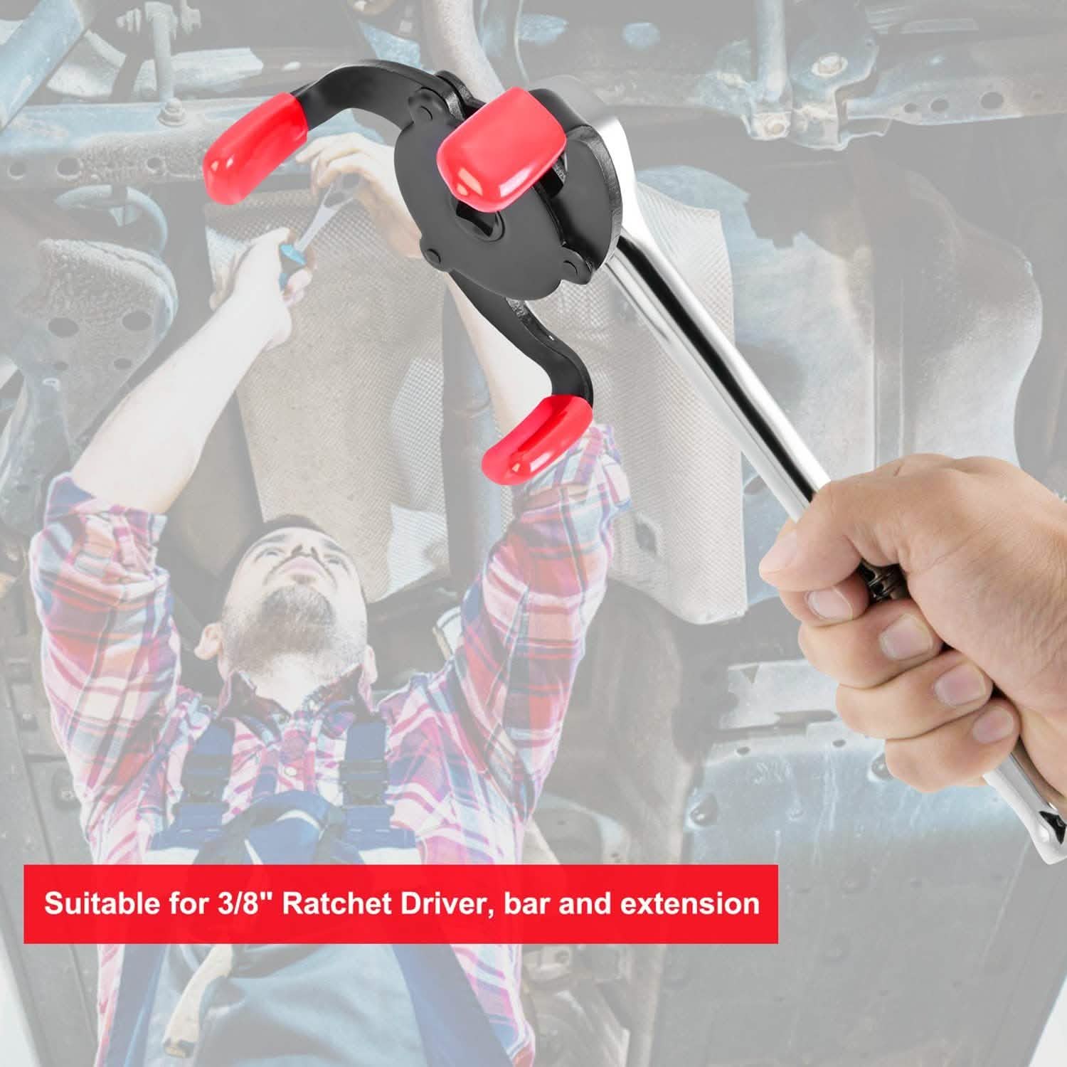 3 Jaw Oil Filter Adjustable Removal Tool Automotive - Tophatter Daily Deals