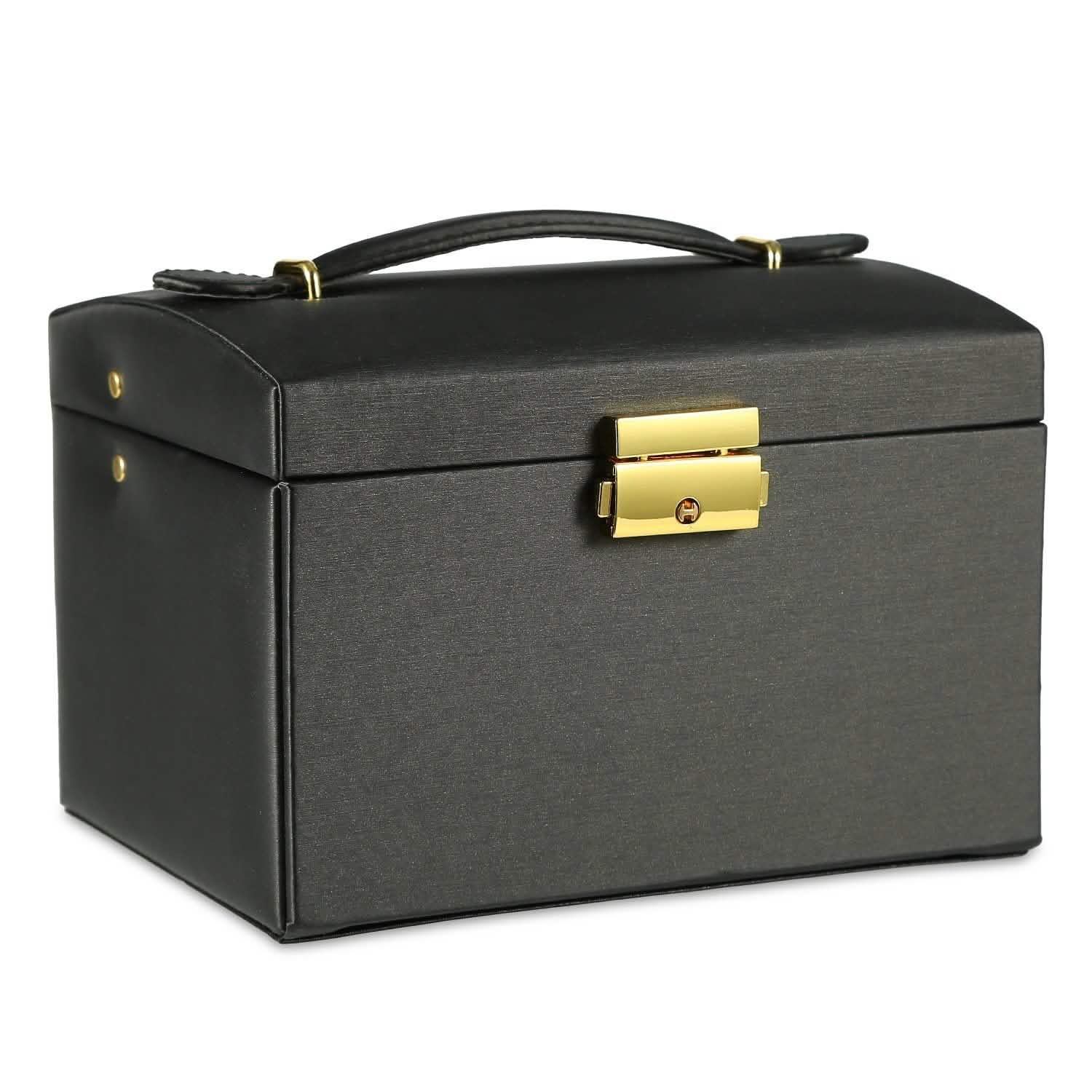 3-Layer Jewelry Case Organizer Storage & Organization - Tophatter Daily Deals