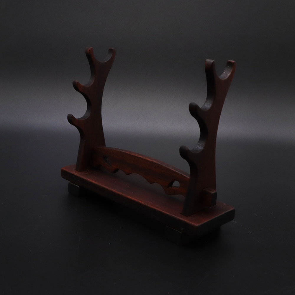 3-Layer Handmade Blood Sandalwood Mini Display Holder - Tophatter Daily Deals