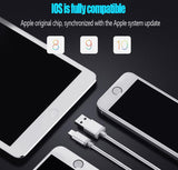 3-Pack: 10FT Heavy Duty Braided iPhone Lightning USB Cable Charging Cable - Tophatter Daily Deals