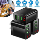 3-Pack: 3-Port USB Wall Charger Mobile Accessories - Tophatter Daily Deals