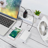 3-Pack: 3-Port USB Wall Charger Mobile Accessories - Tophatter Daily Deals
