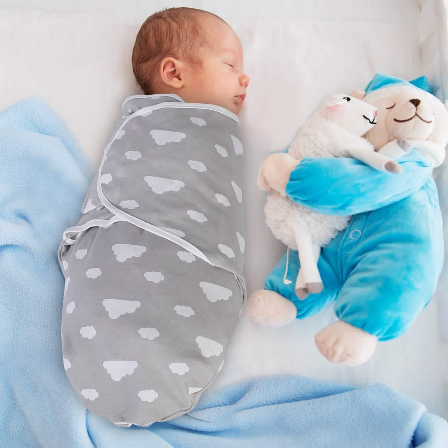 3-Pack: Baby New Born Swaddle Wrap Baby Gear - Tophatter Daily Deals