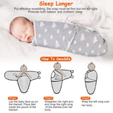 3-Pack: Baby New Born Swaddle Wrap Baby Gear - Tophatter Daily Deals
