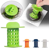 3-Pack: Bathroom Drain Hair Catcher Bath Stopper Plug Sink Bath - Tophatter Daily Deals