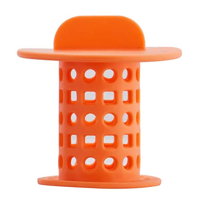3-Pack: Bathroom Drain Hair Catcher Bath Stopper Plug Sink Orange Bath - Tophatter Daily Deals