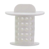 3-Pack: Bathroom Drain Hair Catcher Bath Stopper Plug Sink White Bath - Tophatter Daily Deals