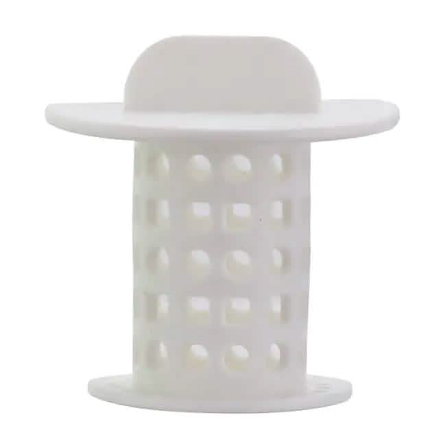 3-Pack: Bathroom Drain Hair Catcher Bath Stopper Plug Sink White Bath - Tophatter Daily Deals