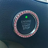 3-Pack: Bling Car Rhinestone Sticker Pink Automotive - Tophatter Daily Deals