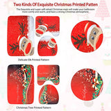 3-Pack: Christmas Bathroom Rugs Set Seasonal Decor - Tophatter Daily Deals