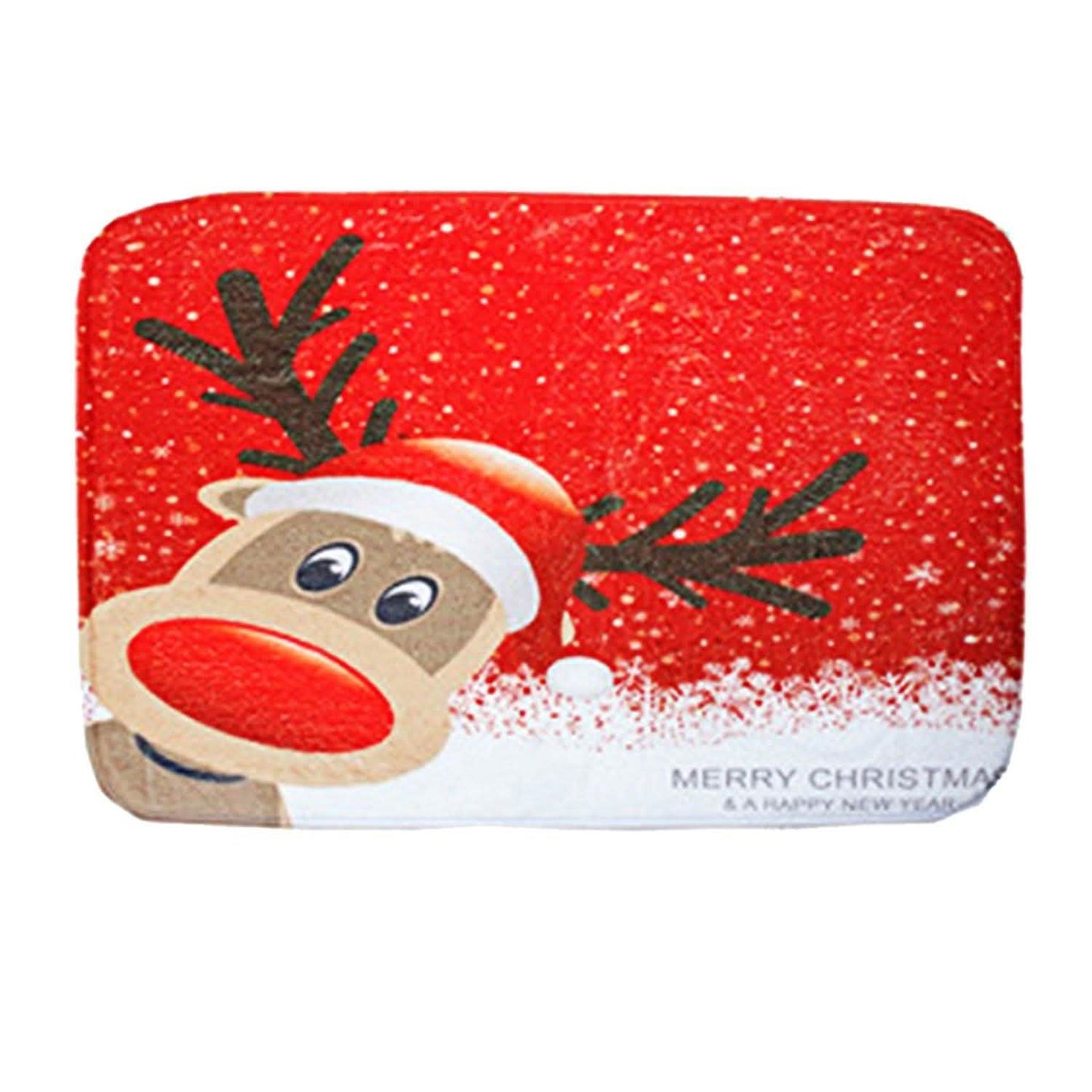 3-Pack: Christmas Bathroom Rugs Set Seasonal Decor - Tophatter Daily Deals