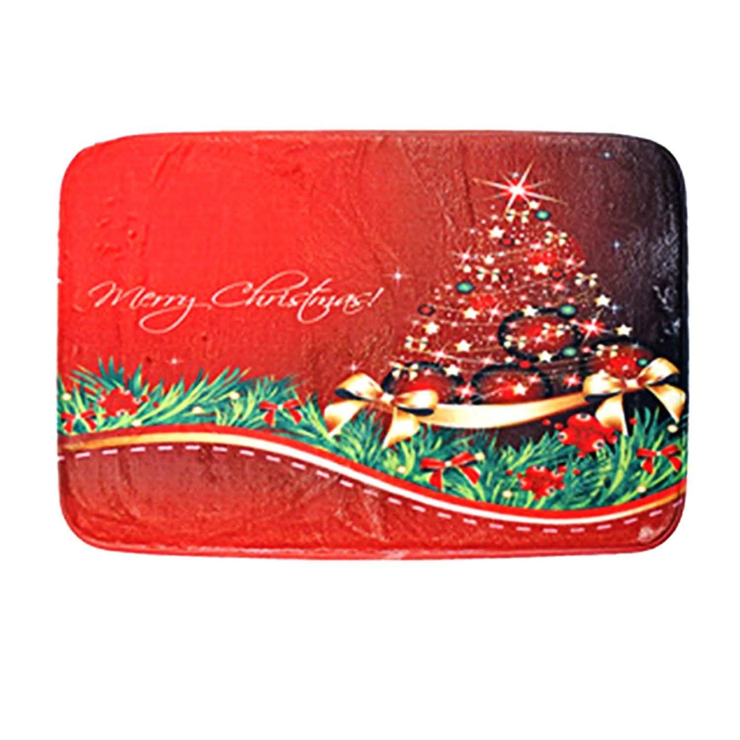 3-Pack: Christmas Bathroom Rugs Set Seasonal Decor - Tophatter Daily Deals