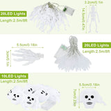 3-Pack: Halloween String Light Decorations Seasonal Decor - Tophatter Daily Deals