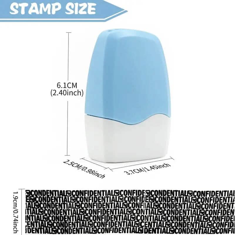 3-Pack: Identity Protection Roller Stamp School, Office & Art Supplies - Tophatter Daily Deals