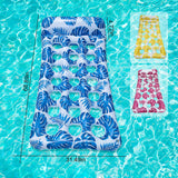 3-Pack: Inflatable Pool Float Raft Water Lounge 330lbs Load-Bearing Mattress with Headrest Outdoor Recreation - Tophatter Daily Deals