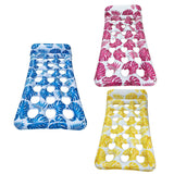 3-Pack: Inflatable Pool Float Raft Water Lounge 330lbs Load-Bearing Mattress with Headrest Outdoor Recreation - Tophatter Daily Deals