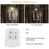 3-Pack: LED Wireless Puck Closet Lights Indoor Lighting - Tophatter Daily Deals