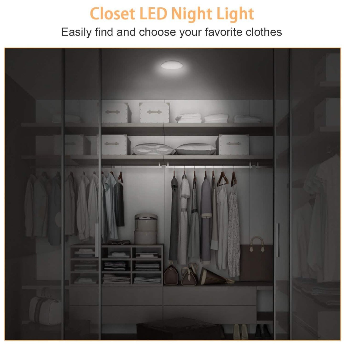 3-Pack: LED Wireless Puck Closet Lights Indoor Lighting - Tophatter Daily Deals