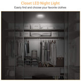 3-Pack: LED Wireless Puck Closet Lights Indoor Lighting - Tophatter Daily Deals