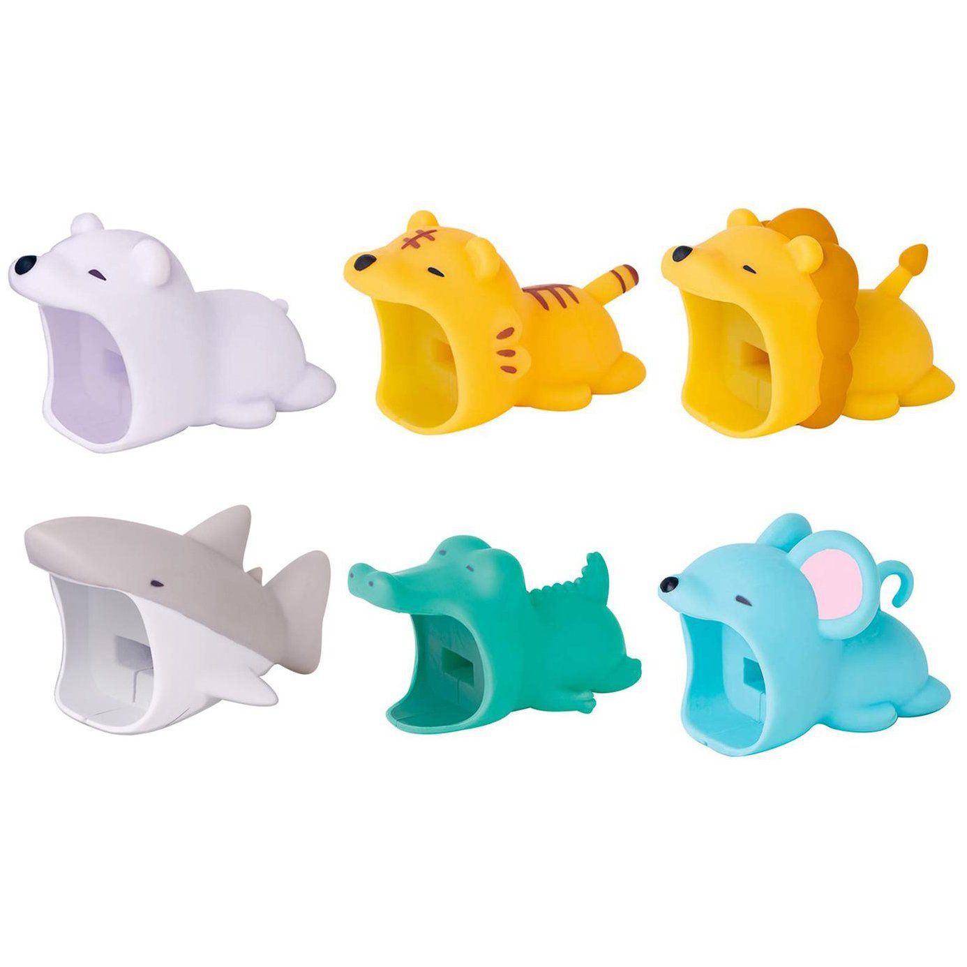 3-Pack: Mobile Phone Cable Bite Charger Protectors for iPhone Cable Protector - Tophatter Daily Deals